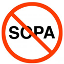 NO a la ley SOPA. SI a la libre expresión en internet. NO a la ley SOPA. SI a la libre expresión en internet.